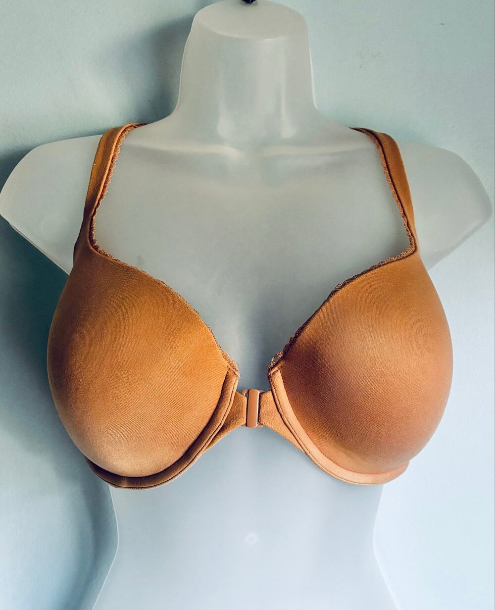 Victoria's Secret Body by Victoria Racerback Demi Bra Beige 36DD